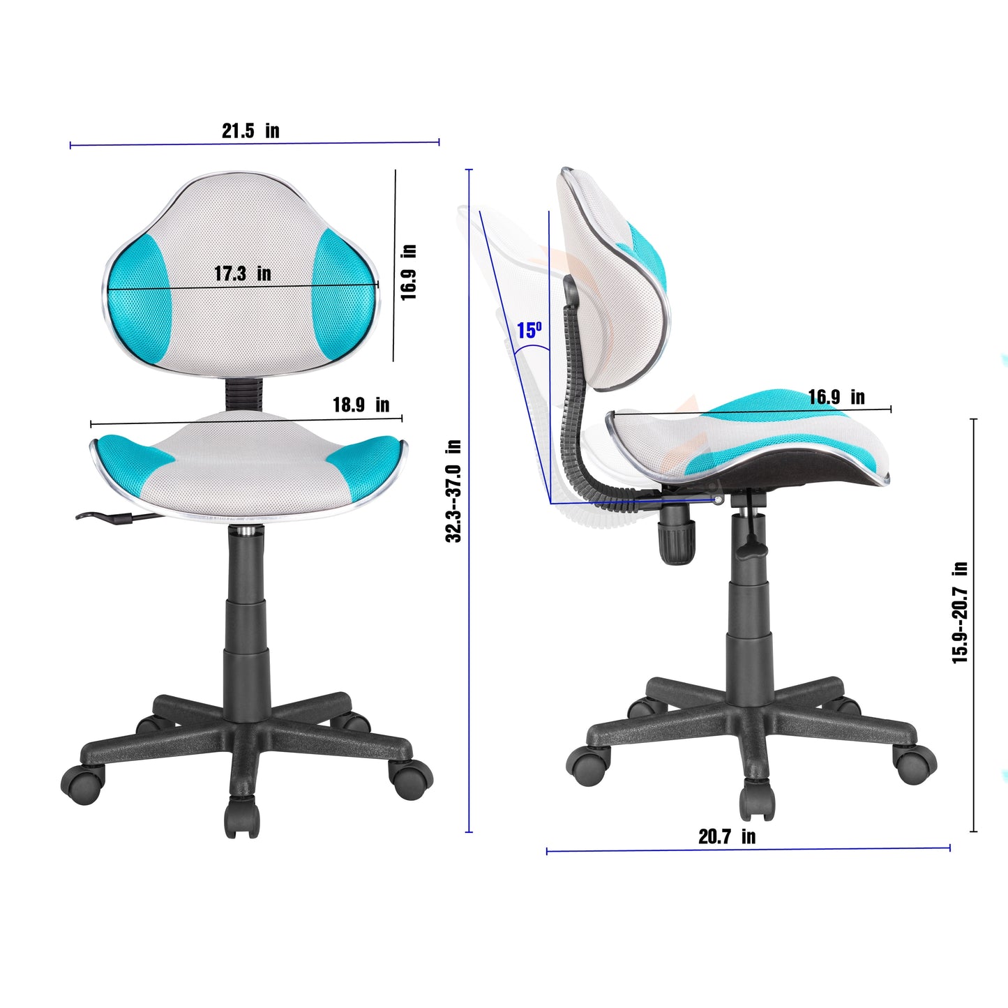 JJS-Home-Office-Low-Back-Computer-Mesh-Chair