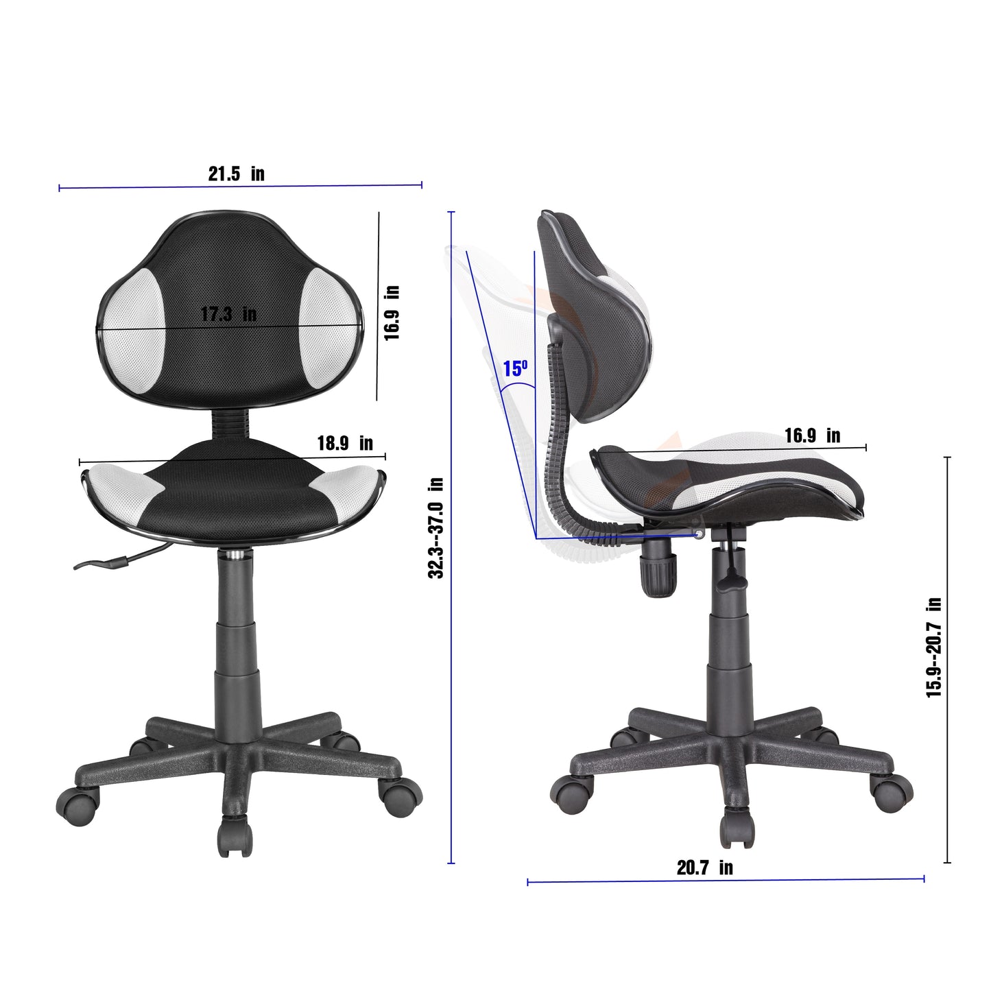 JJS-Home-Office-Low-Back-Computer-Mesh-Chair