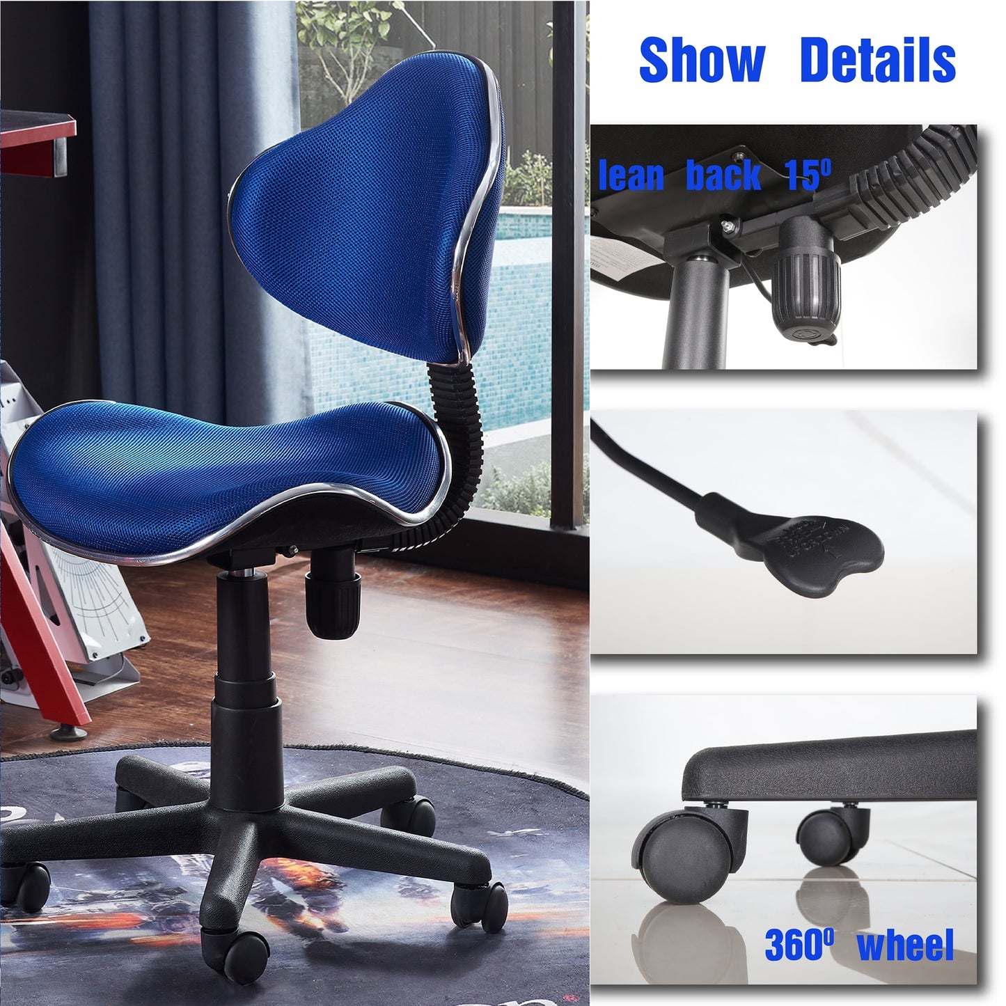 JJS-Home-Office-Low-Back-Computer-Mesh-Chair
