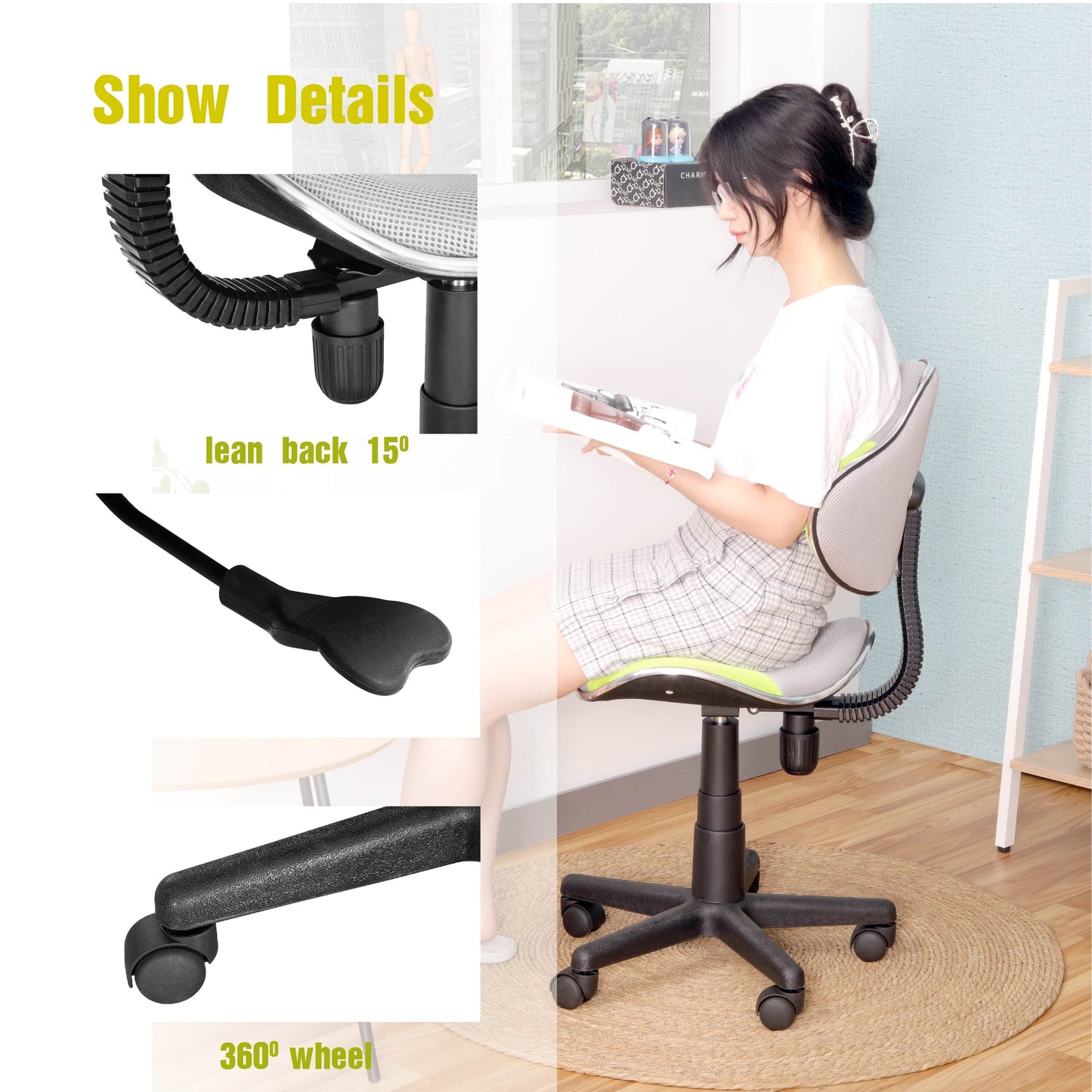 JJS-Home-Office-Low-Back-Computer-Mesh-Chair
