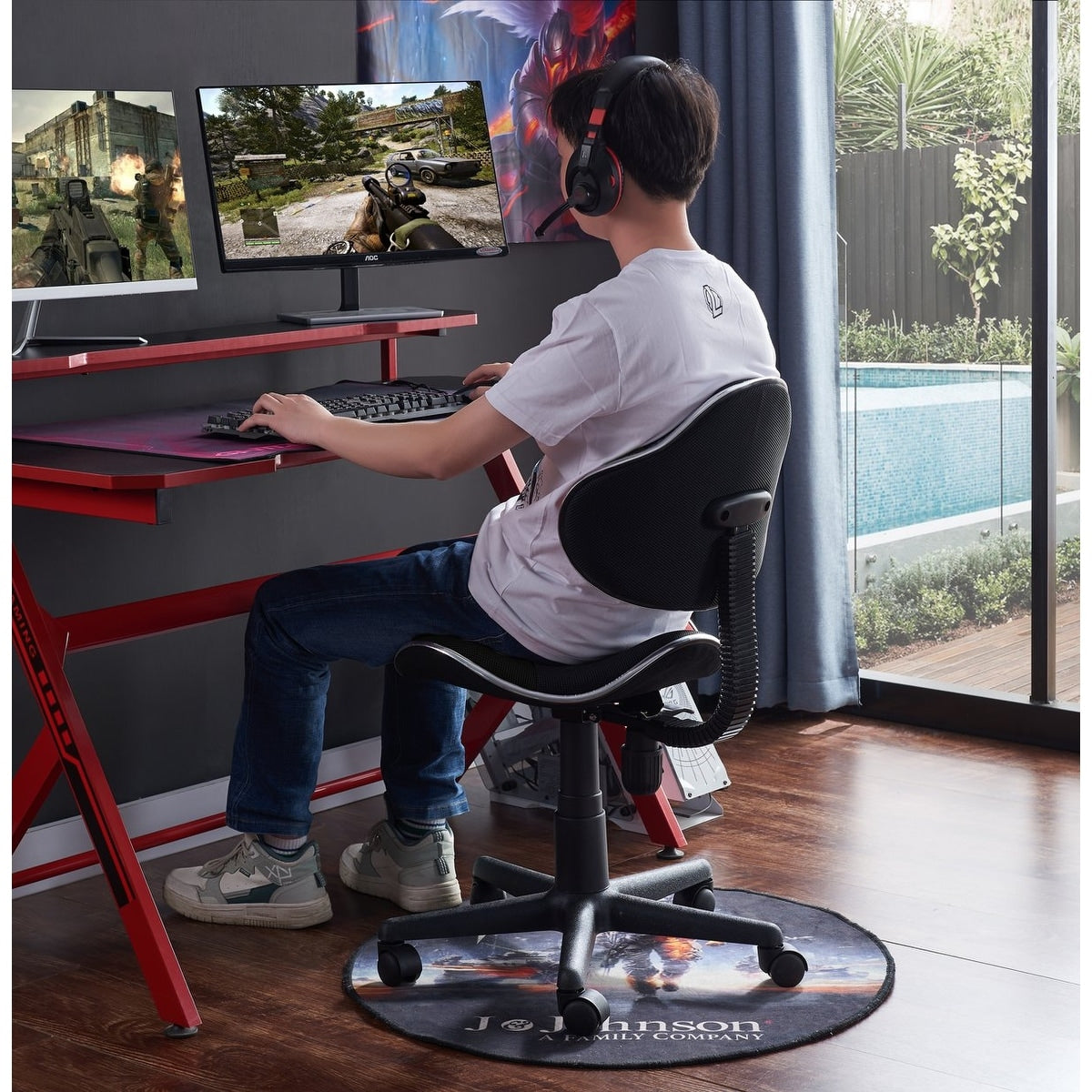 JJS-Home-Office-Low-Back-Computer-Mesh-Chair