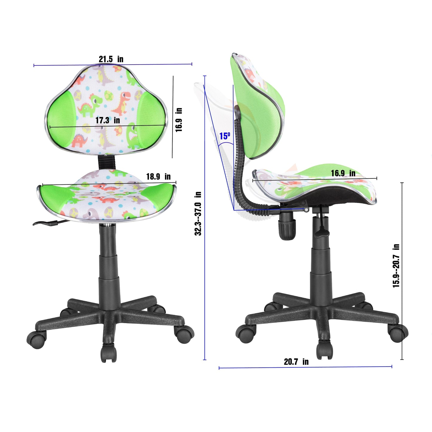 JJS-Home-Office-Low-Back-Computer-Mesh-Chair