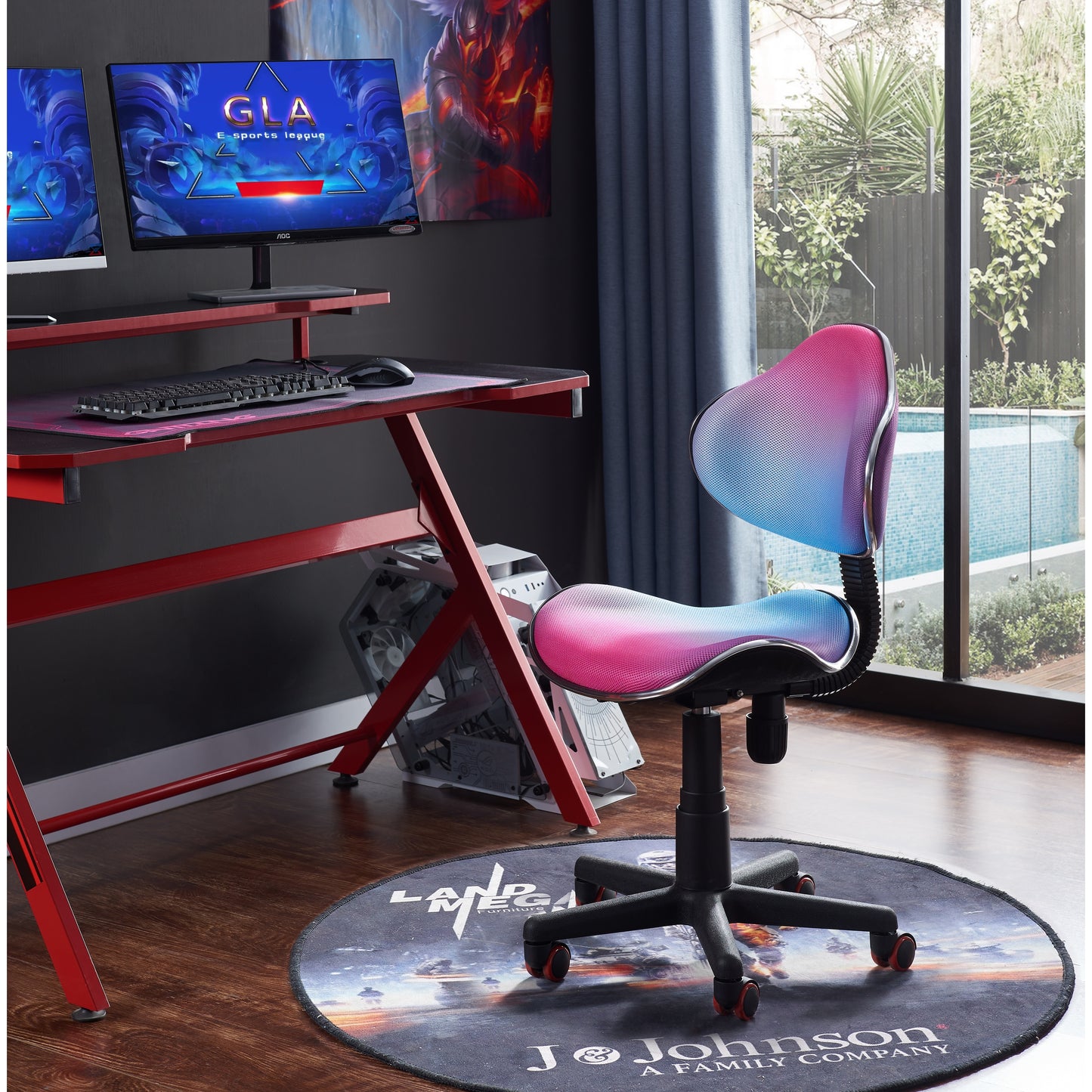 JJS-Home-Office-Low-Back-Computer-Mesh-Chair