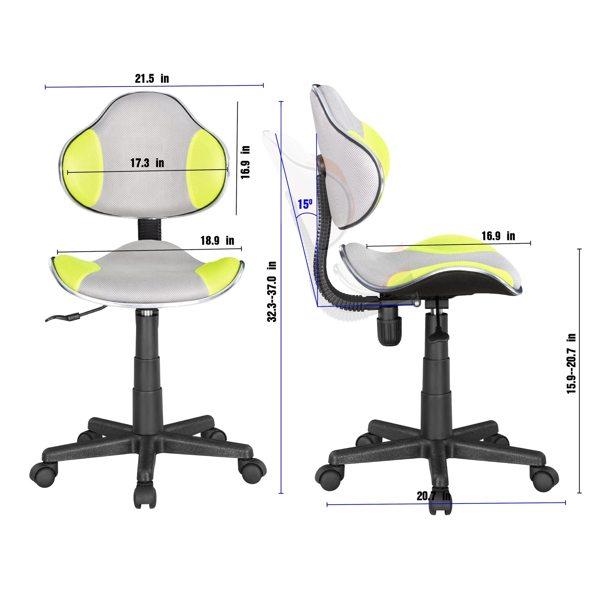 JJS-Home-Office-Low-Back-Computer-Mesh-Chair