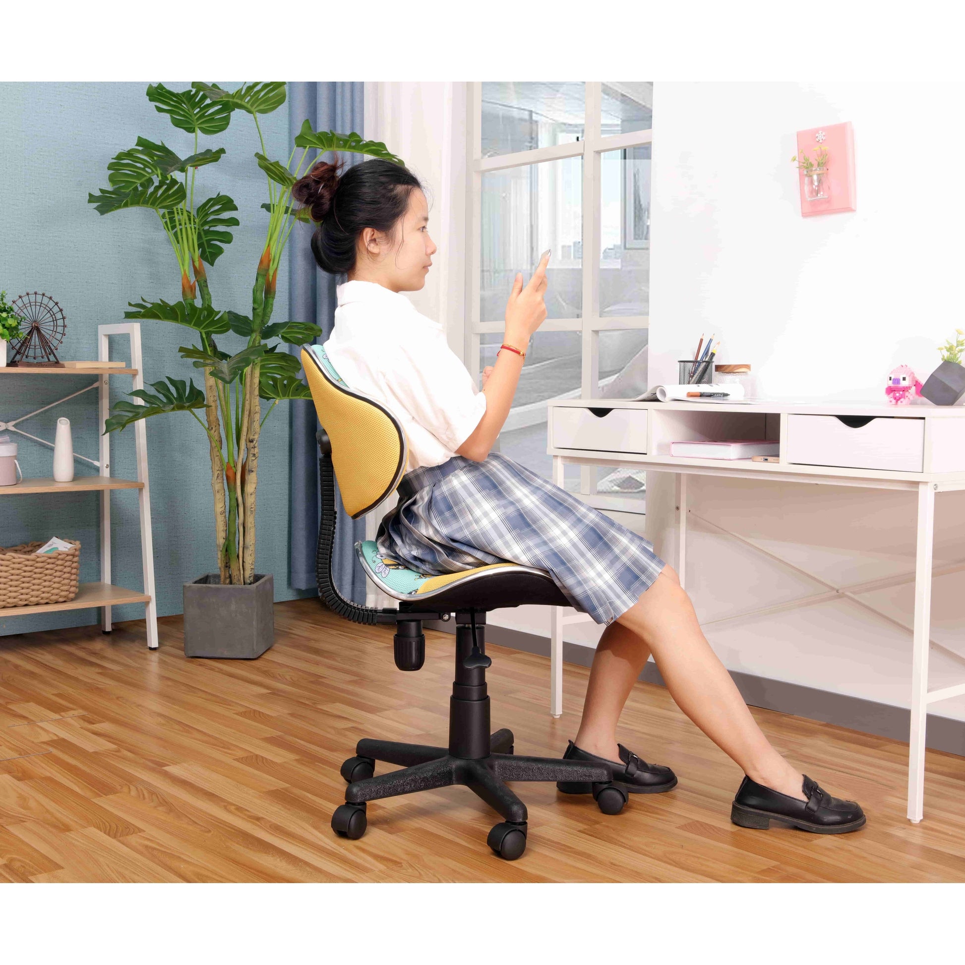 JJS-Home-Office-Low-Back-Computer-Mesh-Chair